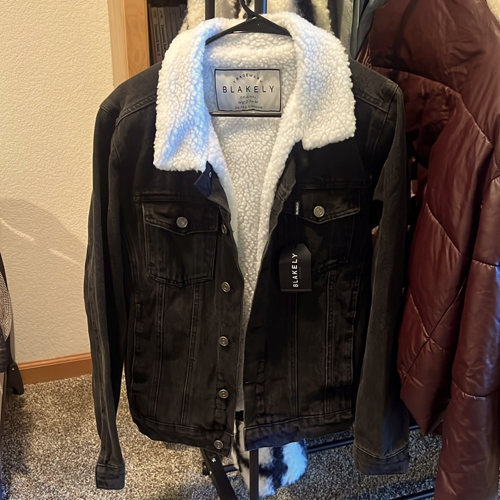 Blakely Jean jacket Sherpa lined